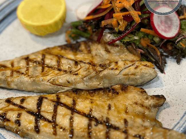 Grilled Fillet Branzino Wrap