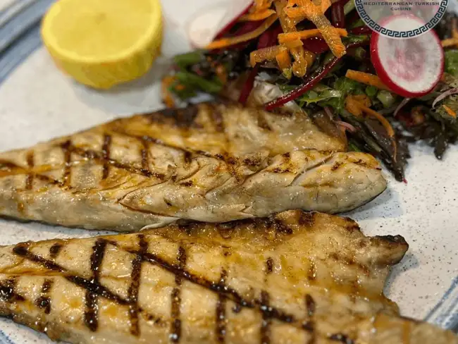 Grilled Fillet Branzino Wrap