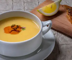 Delicious soup from Salda.